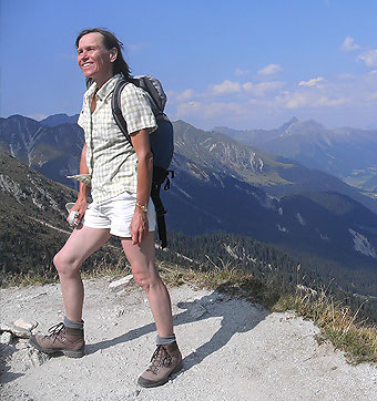 Veronika Beseinfelder unterwegs<br />
